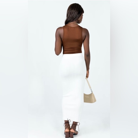 White Maxi Skirt - Picture 4 of 6